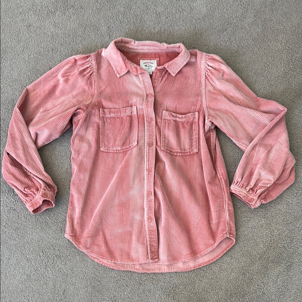 American Eagle Corduroy Button Down Shirt